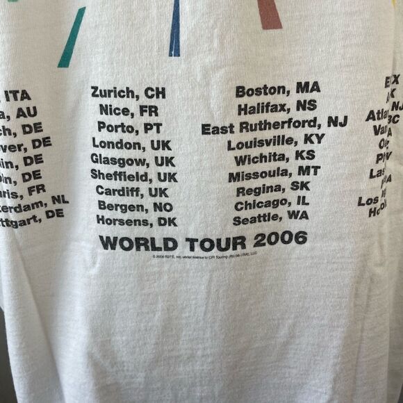 Rolling Stones 2006 Bigger Bang World Tour T-Shirt Size XL EUC - Picture 6 of 7